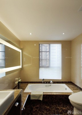 现代卫浴展厅室内浴缸装修效果图片