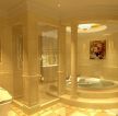 欧式卫浴展厅室内浴池设计效果图2023图片