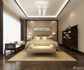 臥室裝修圖片大全 新中式吊燈