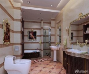 歐式衛(wèi)浴展廳效果圖 裝飾畫裝修效果圖片