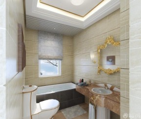 欧式卫浴展厅室内卫生间浴室装修效果图