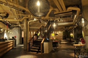 酒吧楼梯装修 loft风格