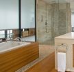 最新简约卫浴展厅整体浴室装修效果图片欣赏