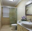 小型简约卫浴展厅室内玻璃淋浴间装修效果图