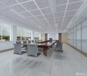 會(huì)議室背景墻效果圖 簡約會(huì)議室裝修效果圖