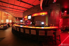 国外酒吧吧台效果图展示 酒吧灯光设计