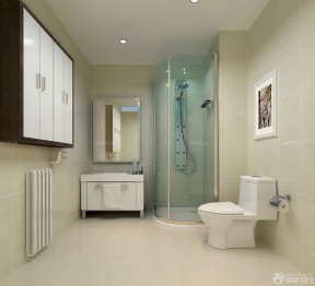 卧室带卫生间装修效果图 卫生间淋浴房