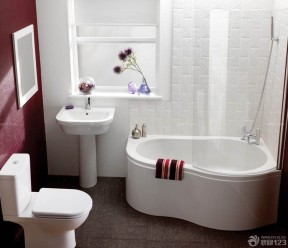 简约卫浴展厅室内卫生间浴室装修效果图片 