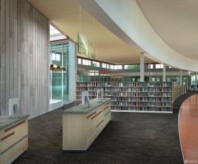 2023大型图书馆室内储物柜设计图