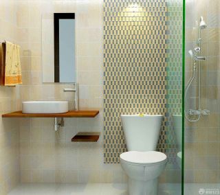 小型简约卫浴展厅室内卫生间浴室装修效果图片