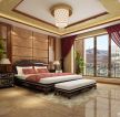 新中式家装效果图卧室设计