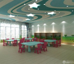 上海幼儿园装修 窗帘效果图