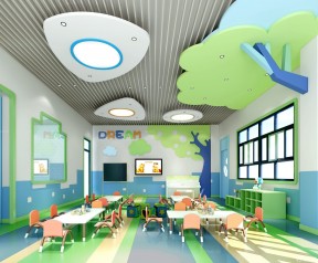 上海幼兒園裝修 教室