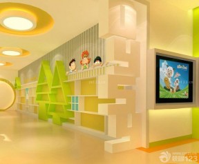 上海幼儿园装修 墙面设计装修效果图片