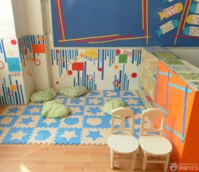 上海幼兒園裝修 地墊裝修效果圖片
