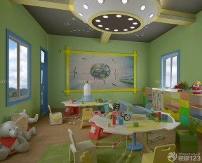 上海幼兒園裝修 天花板吊頂