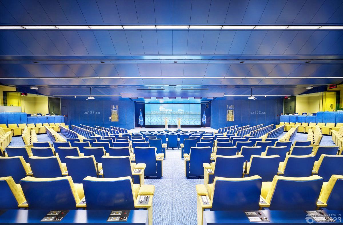 欧式会议室装修效果图