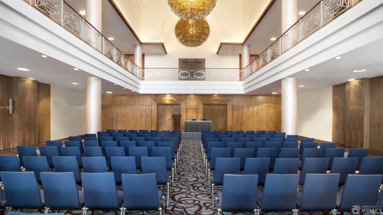 欧式会议室地毯装修效果图片