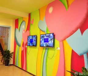 幼兒園裝飾效果圖片 墻面裝飾裝修效果圖片