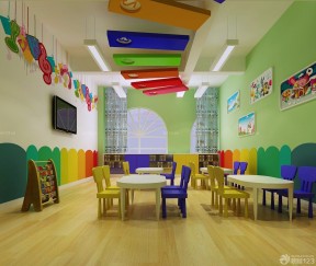 国际幼儿园教室装饰效果图片