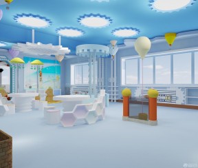 幼兒園裝飾效果圖片 室內(nèi)裝飾