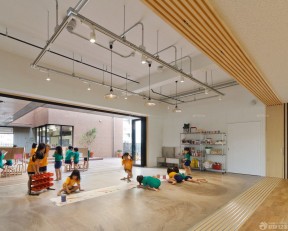 幼兒園室內(nèi)裝修圖 簡約吊燈裝修效果圖片