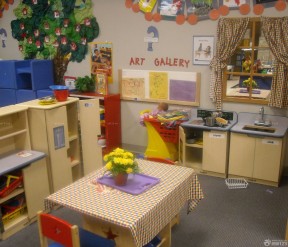 幼儿园装修效果图大全 柜子