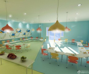 幼兒園裝修效果圖圖片 簡約吊燈裝修效果圖片