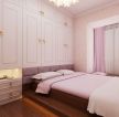 北欧风格紫色卧室装修设计效果图