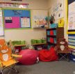 小型幼儿园室内置物架设计效果图片大全