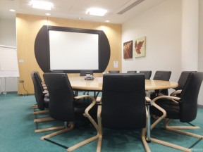 办公会议室装修效果图 办公椅子装修效果图片