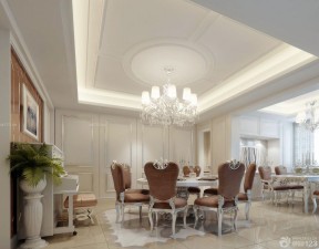 餐廳吊頂裝修效果圖大全2020圖片 高端別墅