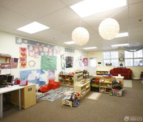 幼兒園裝修圖片 集成吊頂裝修效果圖
