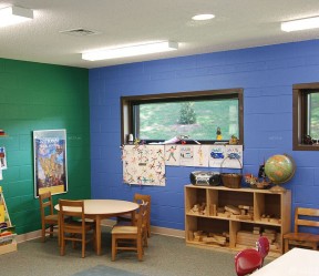 幼儿园装修图片 窗户设计