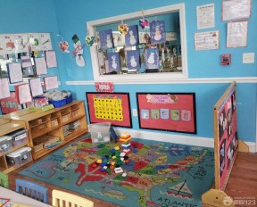 幼兒園室內(nèi)效果圖 背景墻設(shè)計裝修效果圖片