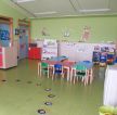 幼儿园教室防滑地板砖装修效果图片 