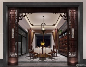 中餐廳裝修效果圖 中式別墅設(shè)計(jì)