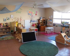 国外幼儿园装修效果图 地板砖