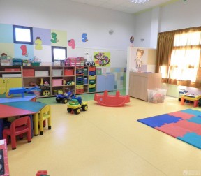 北京小型幼儿园教室室内装修实景图