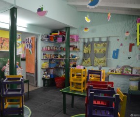 北京幼兒園裝修 柱子