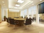 简约会议室地毯贴图3d模型效果图片