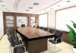 简约会议室3d模型设计装修效果图片