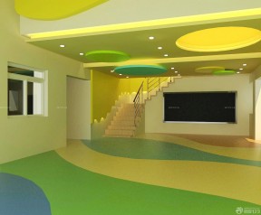 幼兒園大廳裝修圖 天花板吊頂