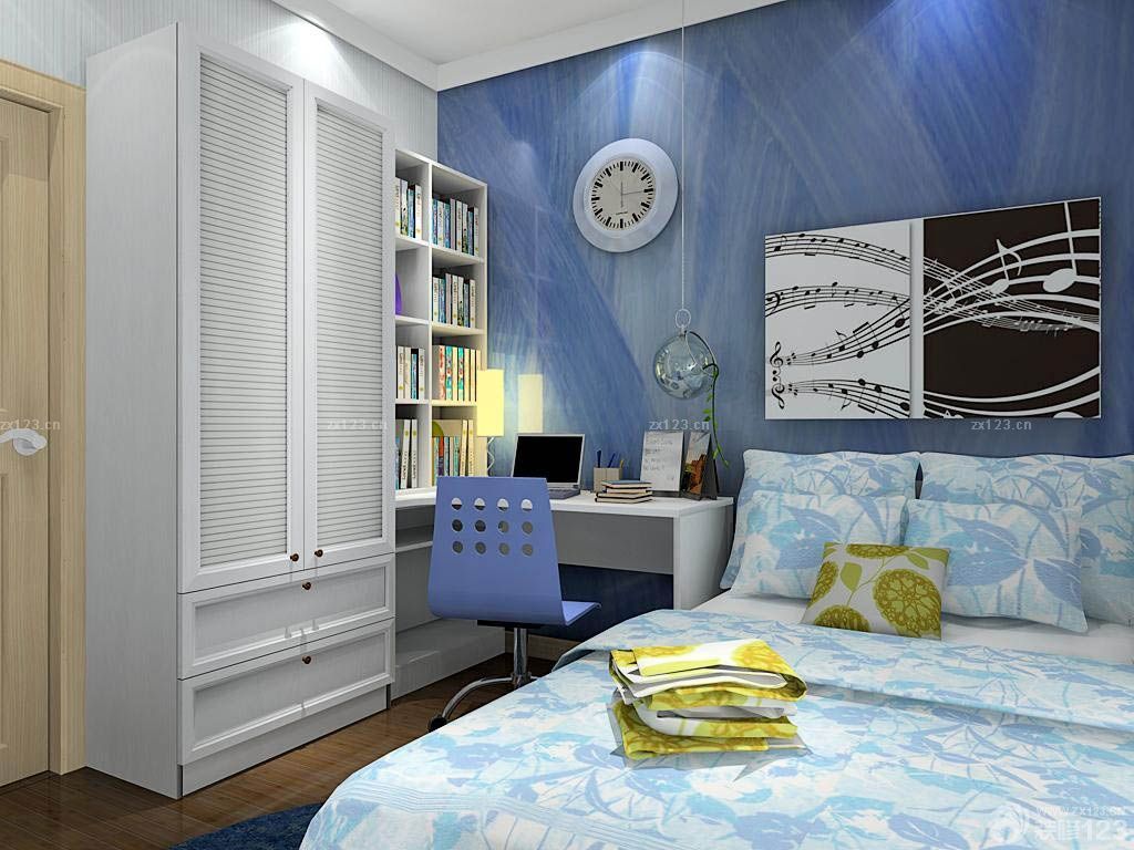 欧式男孩的卧室装修图片 – 设计本装修效果图