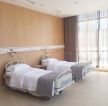 2023医院病房木质墙面装修效果图片