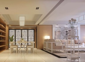 新中式餐廳裝修效果圖 現(xiàn)代中式家裝