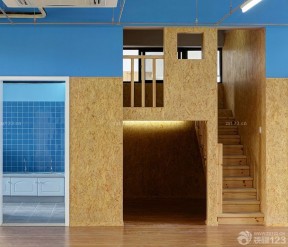 高檔幼兒園裝修設(shè)計(jì)效果圖 室內(nèi)樓梯圖片
