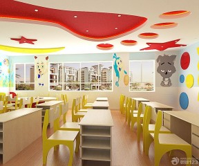 高檔幼兒園裝修設(shè)計(jì)效果圖 天花板