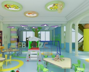 高檔幼兒園裝修設計效果圖 室內(nèi)裝修設計