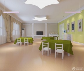 高檔幼兒園裝修設(shè)計效果圖 教室